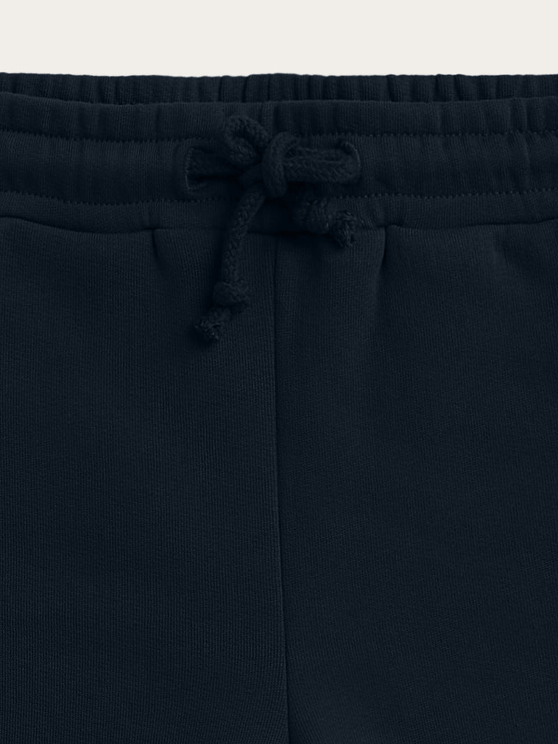 KnowledgeCotton Apparel - YOUNG Sweat shorts - GOTS/Vegan Shorts 1001 Total Eclipse